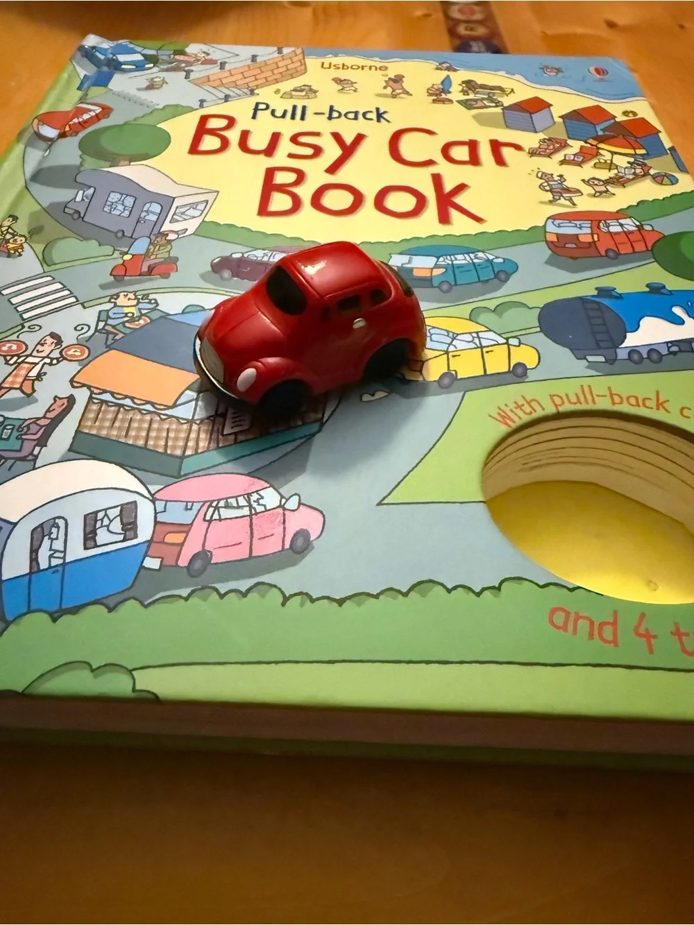 Usborne Pull-back Busy Car Book